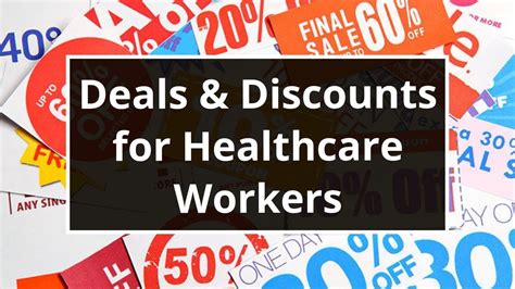Deals Discounts For Healthcare Workers Youtube