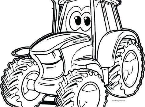 Free printable tractor coloring pages for kids that you can print out and color. Farm Tractor Drawing | Free download on ClipArtMag
