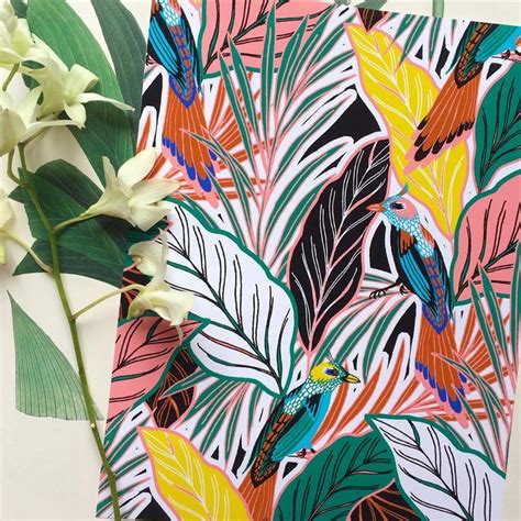 1119 Best Images About Tropical Print And Pattern On