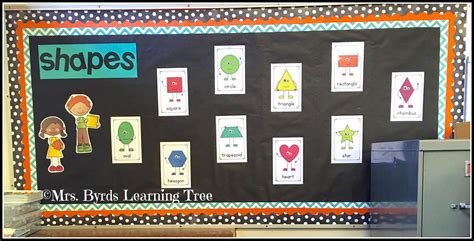 Make This Fun Bulletin Board For Your Classroom With This Shapes