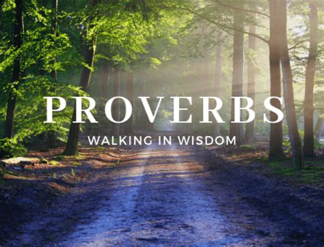 Proverbs Wise Sayings