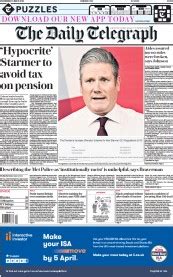 The Daily Telegraph UK Front Page For 24 May 2017 Paperboy Online