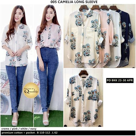 Camelia Ls Supplier Baju Bangkok Korea Dan Hongkong Premium Quality