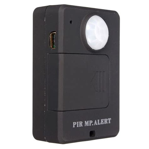 Mini Pir Alert Sensor Wireless Infrared Gsm Alarm Monitor Motion