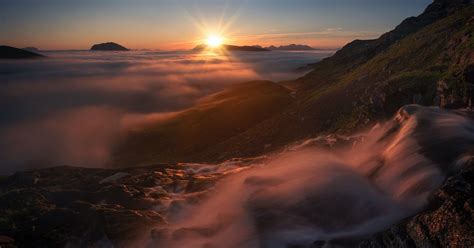 Misty Mountains Of Norway Hiking And Camping Adventure Ic