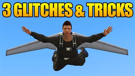 Gta 5 Online 3 Glitches And Tricks Flying Glitch Secret Bridges
