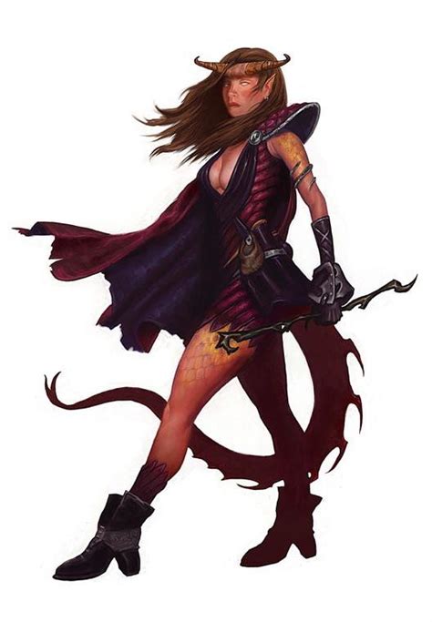 Image Pf Tiefling Witch Realm Of Midgard Wiki
