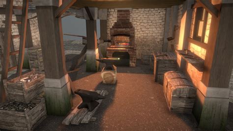 Medieval Forge Download Free 3d Model By Arte Hexe Illusive