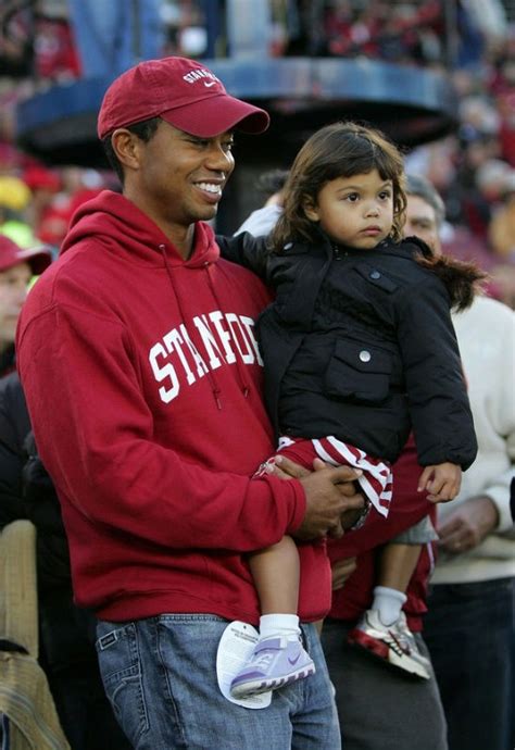 The young lady was born on june 18, 2007. TIGER WOODS ENJOYS A GAME WITH HIS DAUGHTER