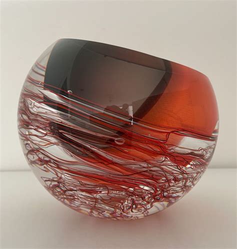 Petr Kuchta Glass Object Unique Sunset Bowl Xl Catawiki