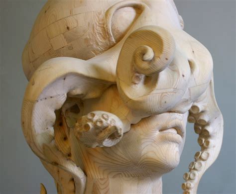 Incredible Hand Carved Wood Sculptures Of Surreal Figures