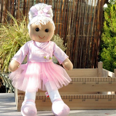 Personalised Ballerina Rag Doll By The Alphabet T Shop