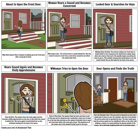 The Door Scene Storyboard Storyboard Od Angemarie525