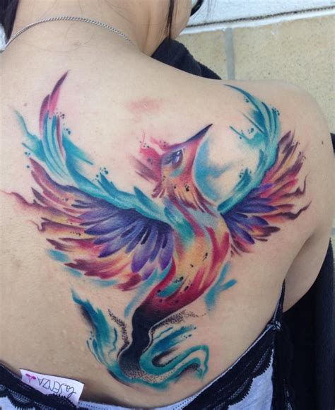 Mike Shultz Ink Therapy Phoenix Watercolor Tattoo Love Amanda