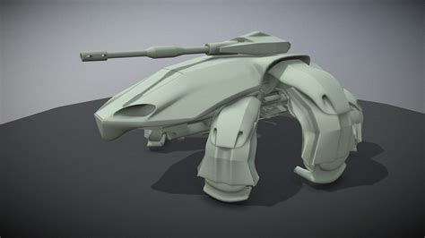 Hex Tank Concept 3d Model By Shane Simon Shanesimon 86840d9
