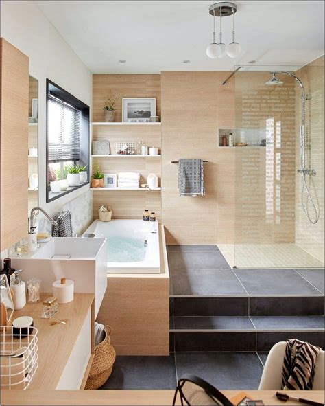 Idee Petite Salle De Bain Avec Douche Et 2 Vasques Salle De Bains