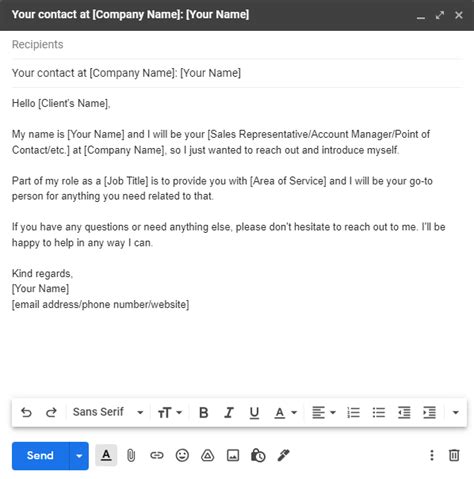 How To Introduce Yourself In An Email Copyandpaste Templates