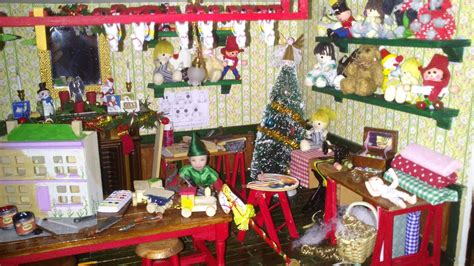 My Miniature World Santas Work Shop In Print On The Dollshouse World