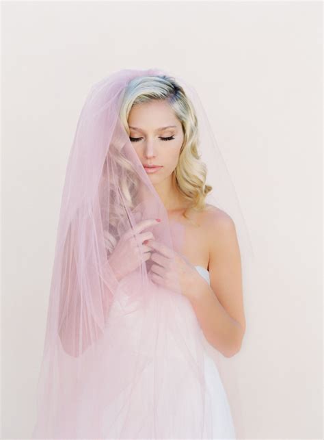 10 Romantic Cathedral Length Veils Intimate Weddings Small Wedding
