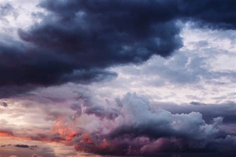 Moody Storm Clouds Royalty Free Stock Photo