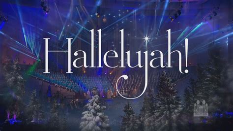Hallelujah Mormon Tabernacle Choir Deseret Vbook Tikloviewer