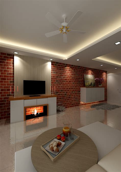 30 Living Room Design Ideas With TV Set on Wall - Decoration Love