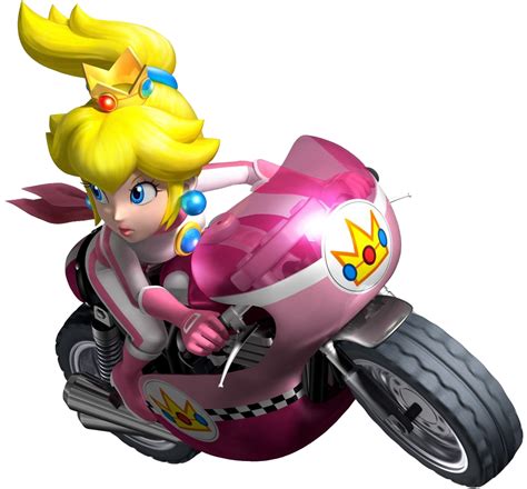 She is also friends with daisy, luigi, rosalina, toad, and toadette. Princess Peach - The Mario Kart Racing Wiki - Mario Kart ...