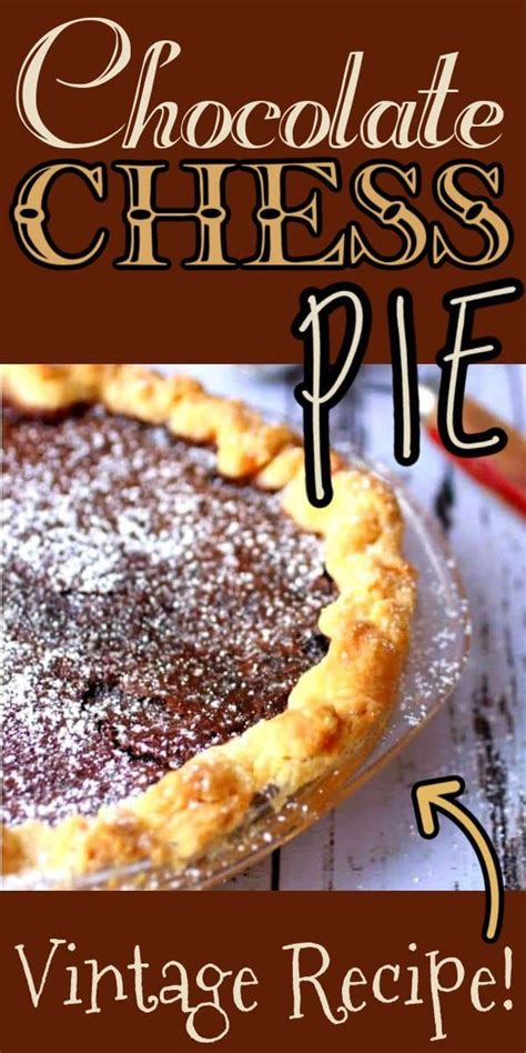 Favorite Southern Chocolate Chess Pie Recipe Restless Chipotle