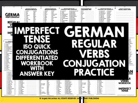 German Regular Verbs 3 Teaching Resources