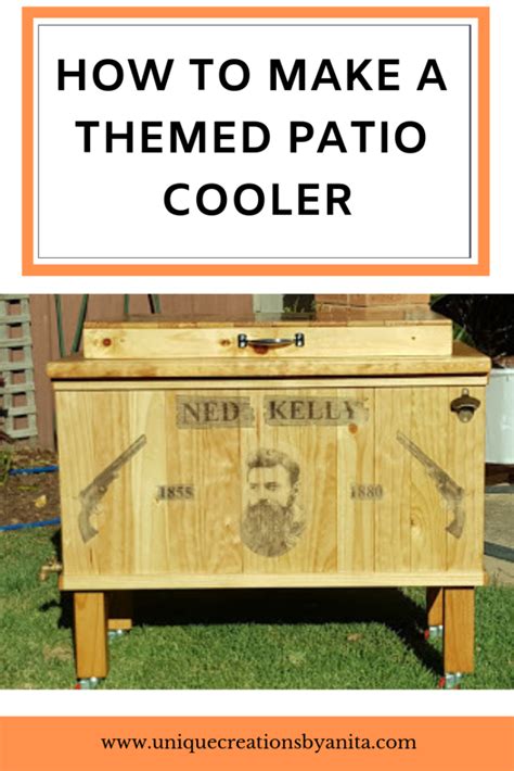 How To Make A Patio Cooler Unique Creations By Anita
