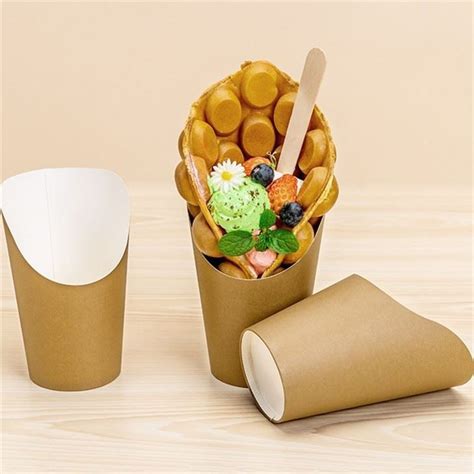 China Pe Coated Kraft Paper Bevel Cup Suppliers Manufacturers Factory Direct Wholesale Greenjoy