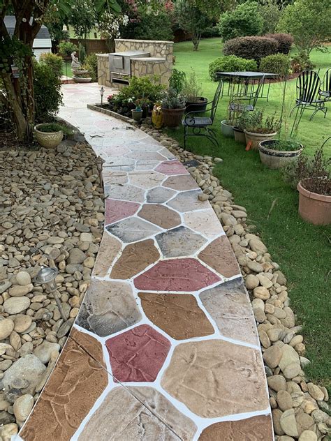 Concrete Pathways • Unique Concrete Design LLP, Greenville, SC