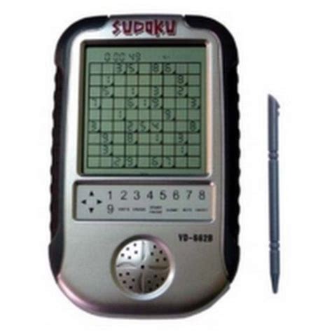 Electronic Sudoku Portable Handheld Brain Game Puzzle With Millions Of