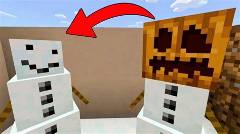 How To Make Snow Golem Without Pumpkin Head In Minecraft Youtube
