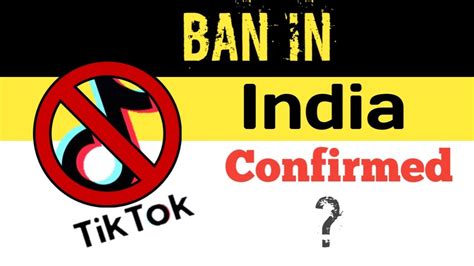 Tiktok Ban Confirmed In India Can India Ban Tiktok Youtube Vs
