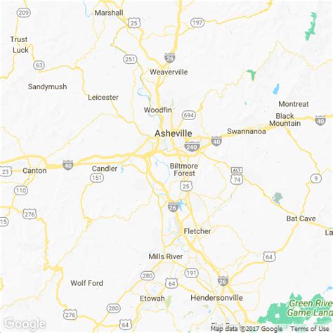 Asheville Nc Zip Code Map Maping Resources