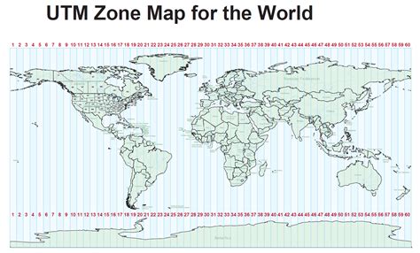 Indian Remote Sensing And Gis Download Utm Zone Map Of World