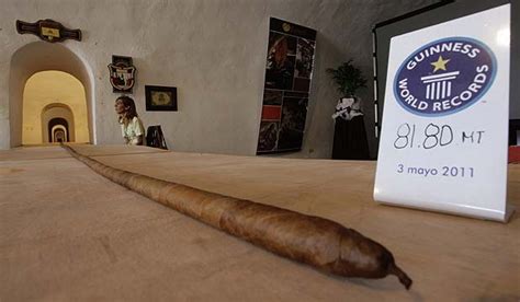 The Worlds Longest Cigar Americas World Nz