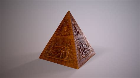 Modelo 3d Decoración De La Pirámide De Egipto Turbosquid 1544081