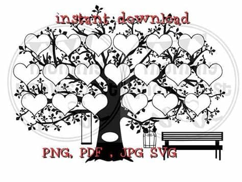 Download Family Tree Svg Free 13 Kids Pin On Cricut Get High Quality Family Tree Templates In Word Excel And Pdf