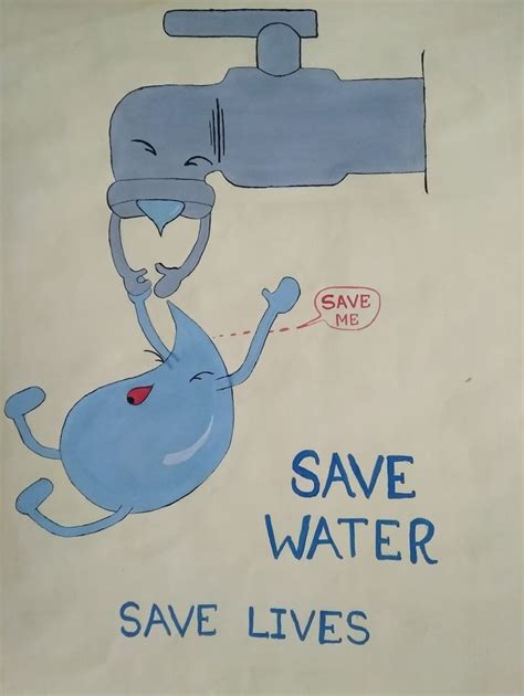 A poster highlighting different ways to save water. the 25 best save water drawing ideas on water | Save water ...