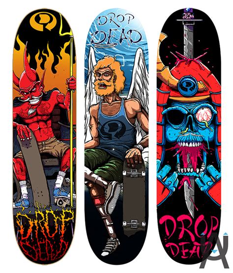 Dread is the calling card of the stalker. Shape Drop Dead And Cisco Skate on Behance