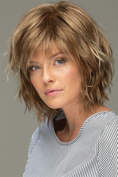 If you want to create an awesome look, you can turn to the short layered hairstyles. Estetica Wigs - Jones in 2020 | Choppy bob hairstyles, Bob ...