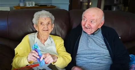 a 98 year old mom moves into a care home to look after her 80 year old son because “you never