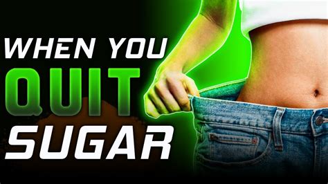 8 things that happen when you quit sugar youtube