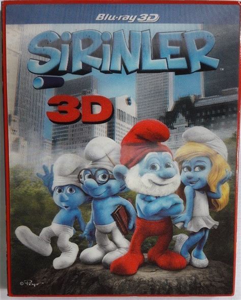 Şİrİnler 3d The Smurfs 3d Blu Ray 2el Anİmasyon 8697333810264