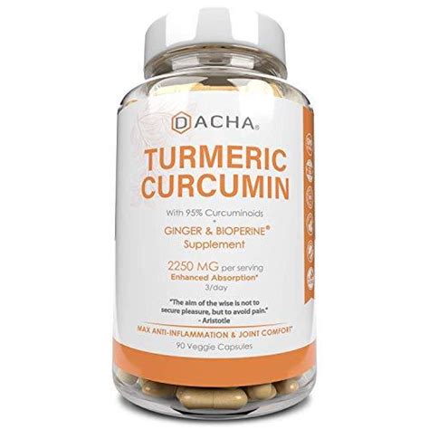 [pre order] triple strength tumeric curcumin supplement 2250mg joint support supplements