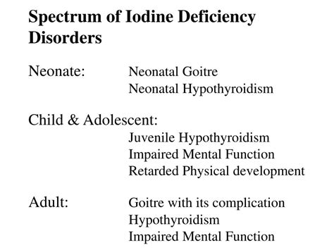 Ppt National Iodine Deficiency Disorders Control Programme Powerpoint