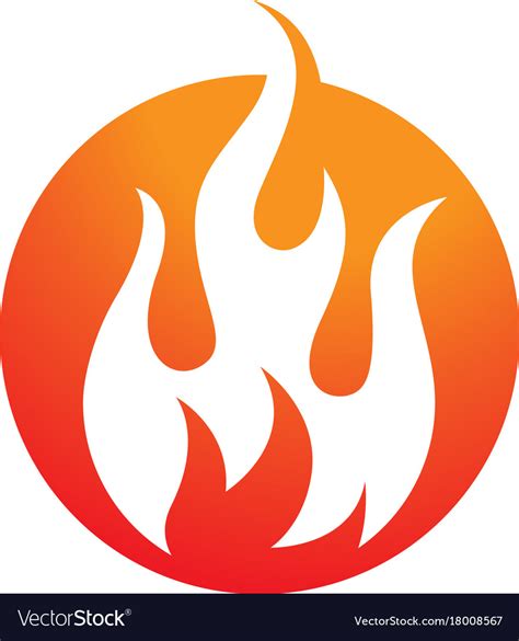 Seeklogo brand logos game free fire logo vector. Fire flame logo template Royalty Free Vector Image