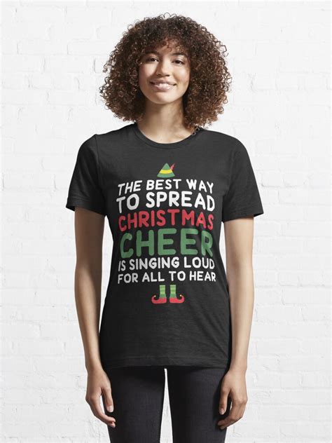 Christmas Cheer T Shirt For Sale By Tsfdesign Redbubble Merry Christmas T Shirts Seasons